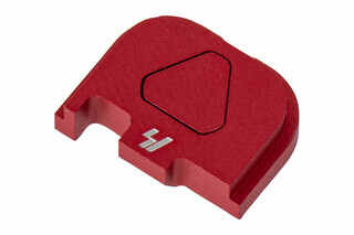 Strike Industries Slide Cover Plate for Glock G42 V1 with red anodized finish